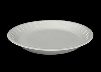Round plastic plate RP2 230mm